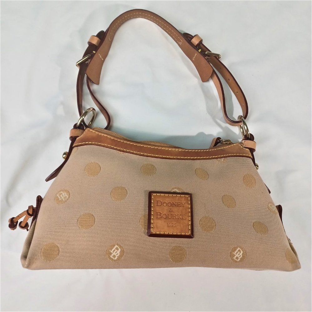 Dooney & Bourke Canvas Hobo Bag - Picture 3 of 15